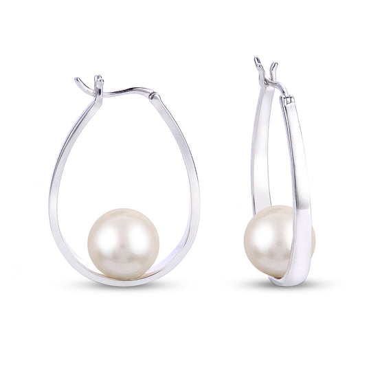 Sterling Silver Freshwater Pearl Earring