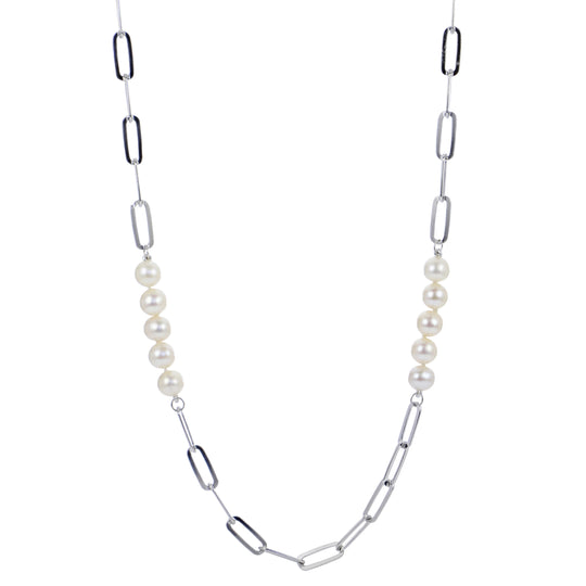 Sterling Silver Freshwater Pearl Necklace