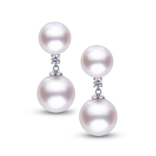 14KT Yellow Gold Akoya Pearl Earring
