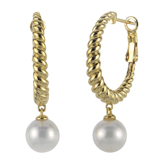 Sterling Silver Freshwater Pearl Earring