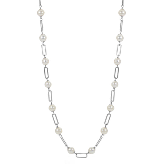 Sterling Silver Freshwater Pearl Necklace