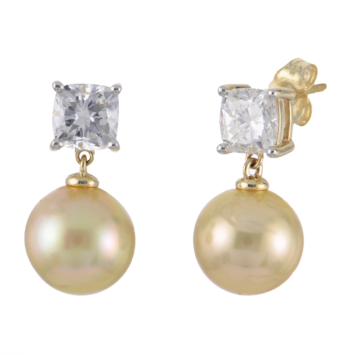 14KT Yellow Gold  Earring