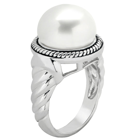 Sterling Silver Freshwater Pearl Ring
