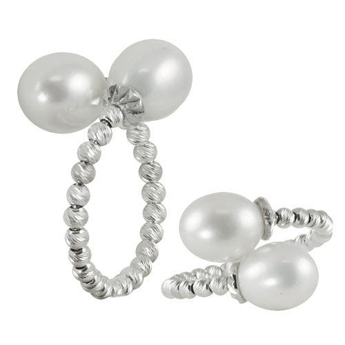 Sterling Silver Freshwater Ring