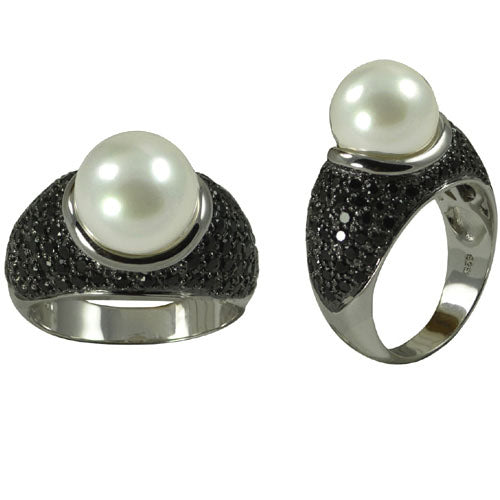 Sterling Silver Freshwater Ring