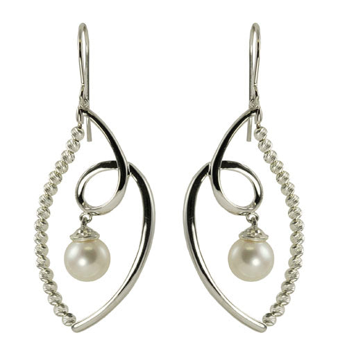 Sterling Silver Freshwater Earring