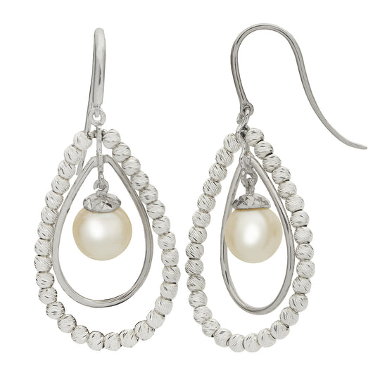 Sterling Silver Freshwater Earring