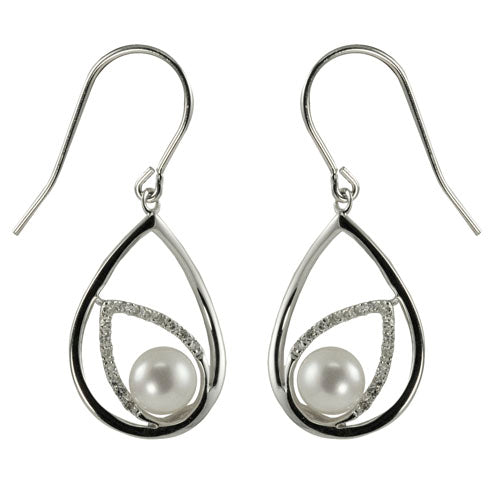 Sterling Silver Freshwater Earring