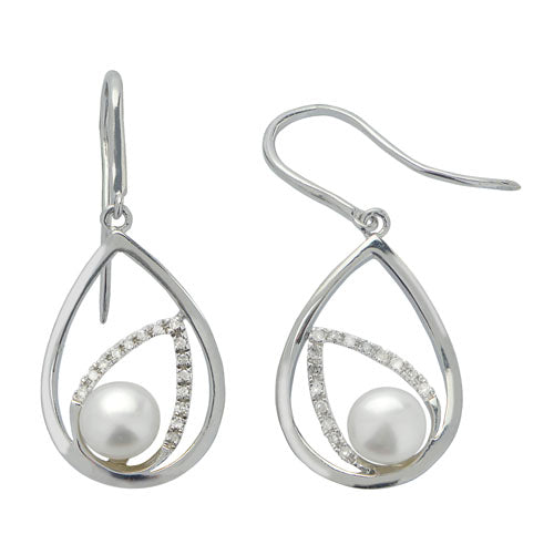 Sterling Silver Freshwater Earring