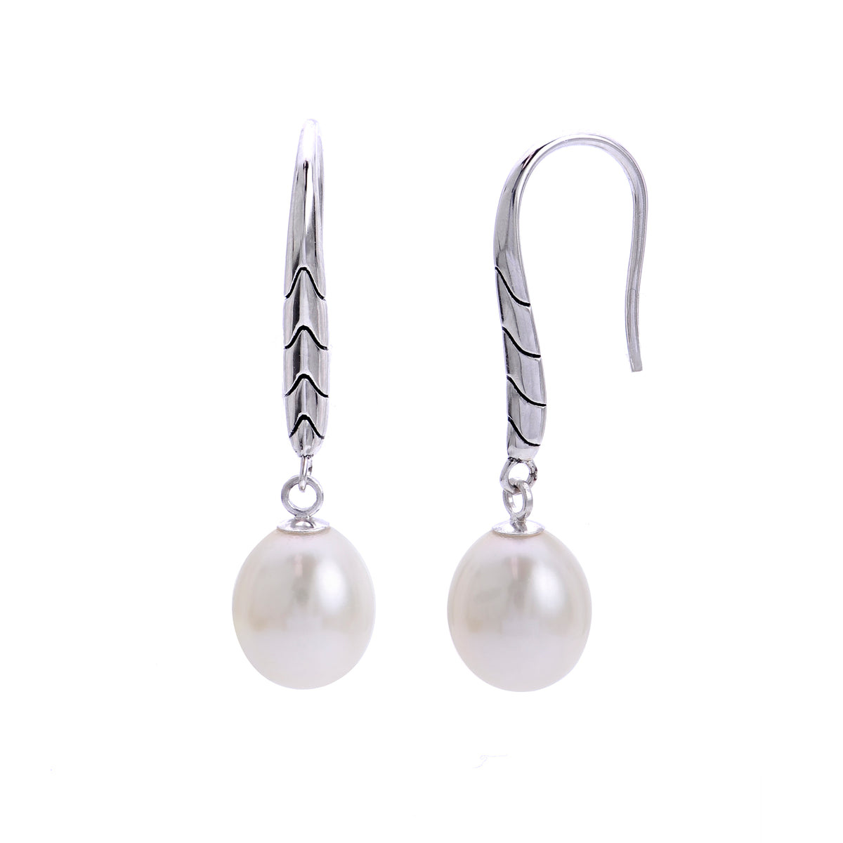 Sterling Silver Freshwater Pearl Earring