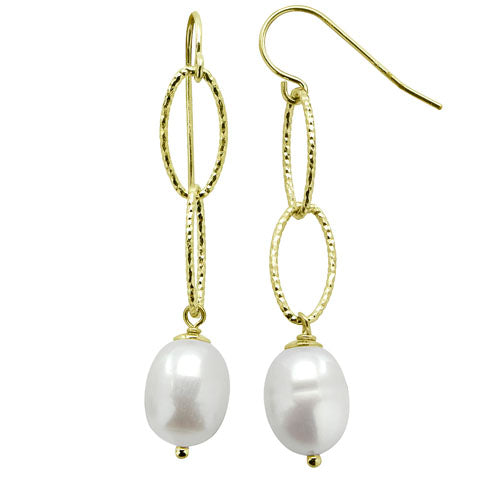 Sterling Silver Freshwater Pearl Earring