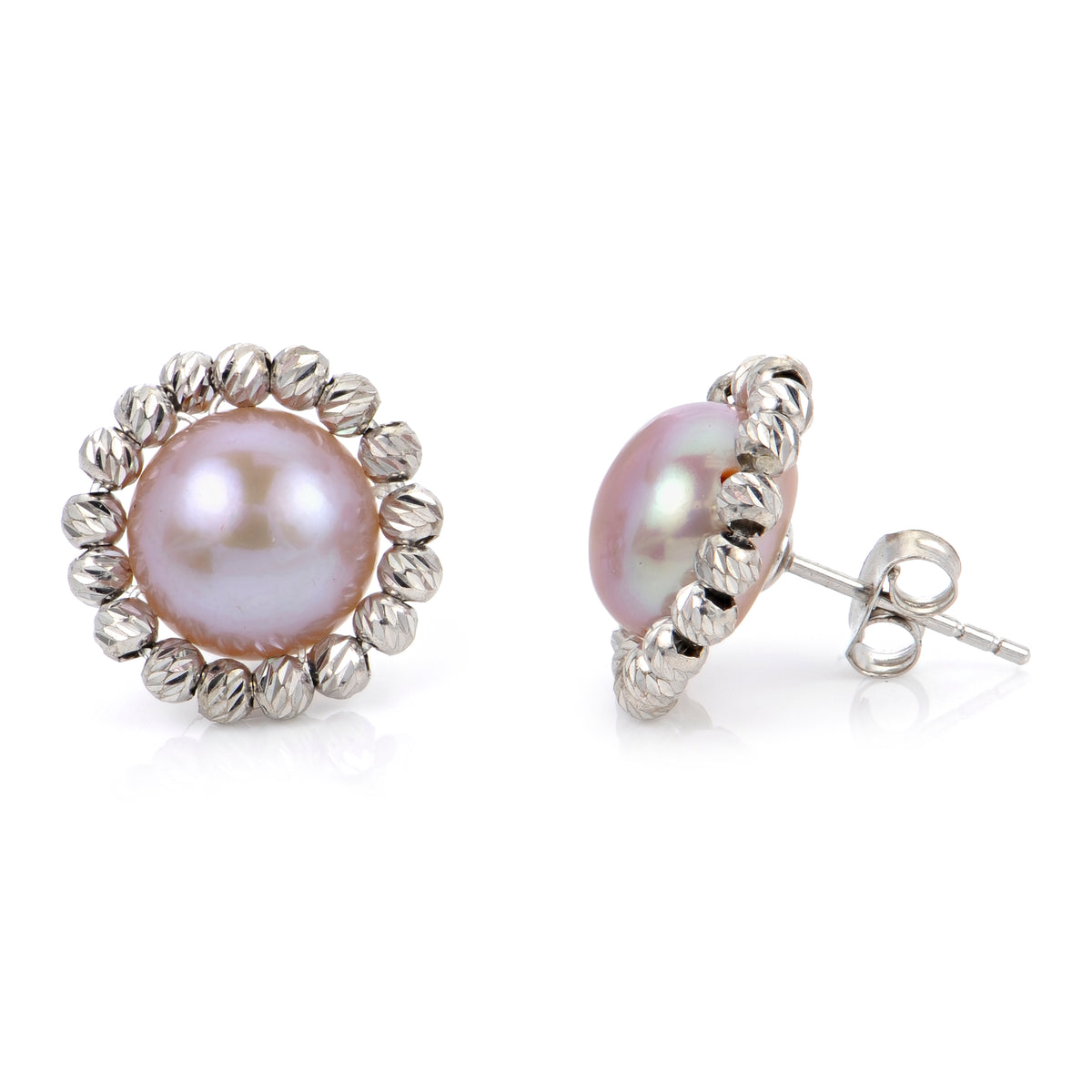 Sterling Silver Freshwater Pearl Earring