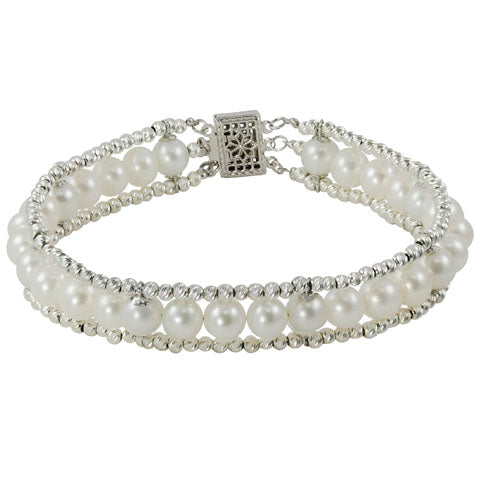 Sterling Silver Freshwater Bracelet