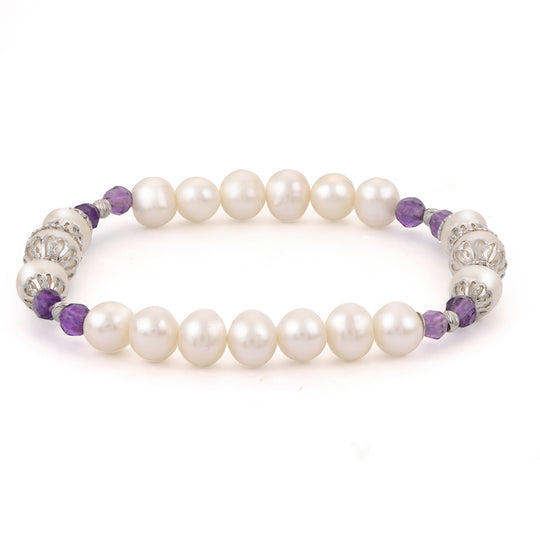 Sterling Silver Freshwater Pearl Bracelet