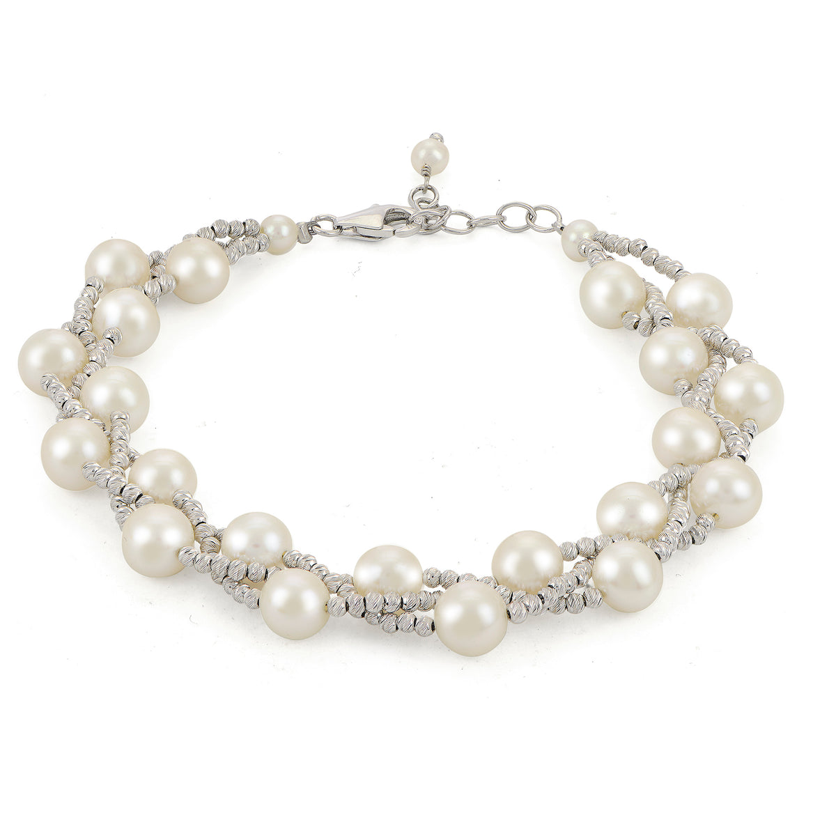 Sterling Silver Freshwater Pearl Bracelet