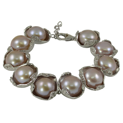 Sterling Silver Freshwater Bracelet