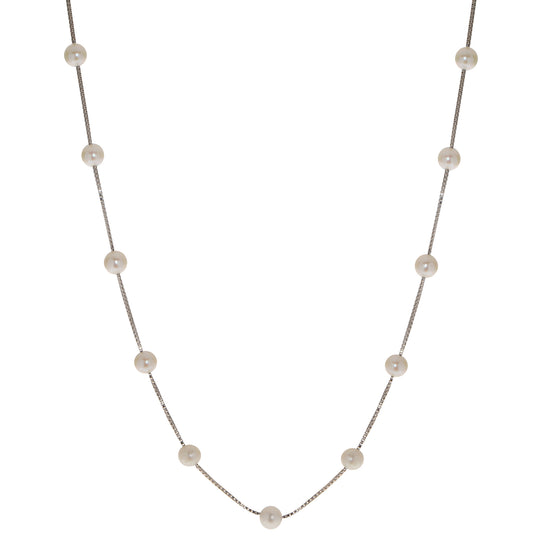 Sterling Silver Freshwater Pearl Necklace