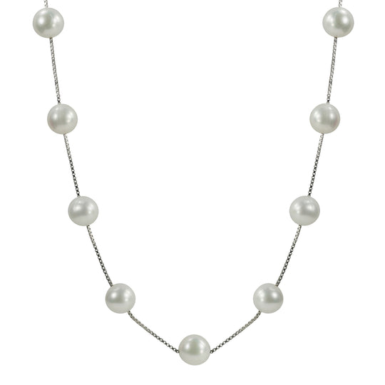 Sterling Silver Freshwater Pearl Necklace