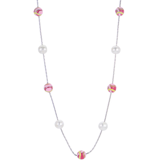 Sterling Silver Freshwater Pearl Necklace