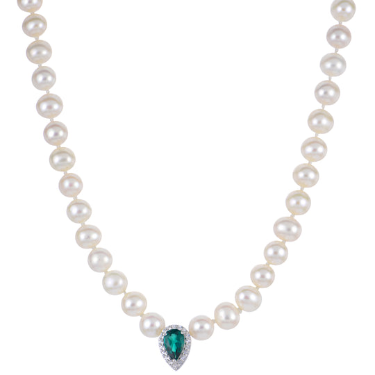 Sterling Silver Freshwater Pearl Necklace