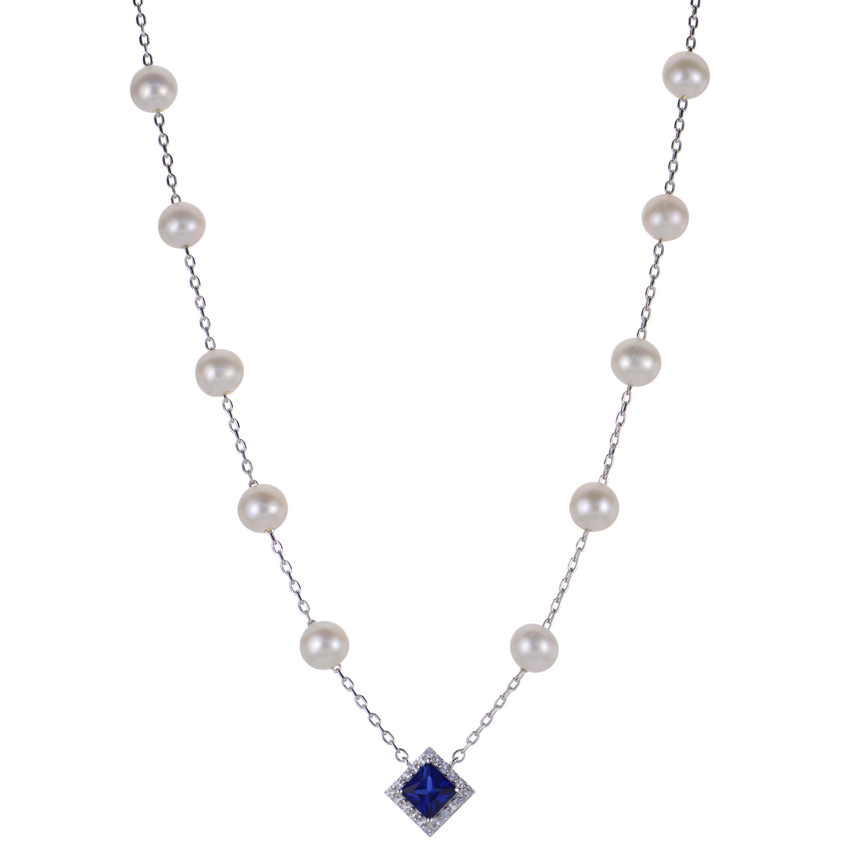 Sterling Silver Freshwater Pearl Necklace