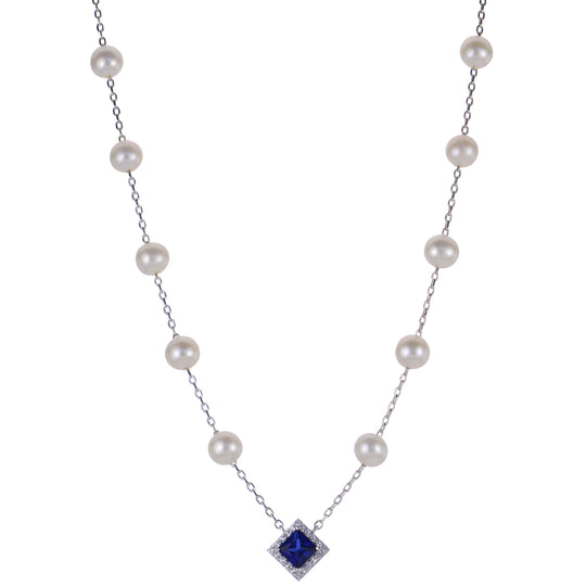 Sterling Silver Freshwater Pearl Necklace