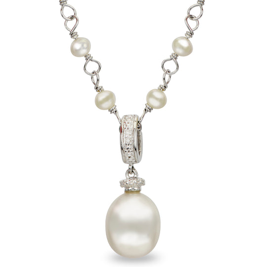 Sterling Silver Freshwater Necklace