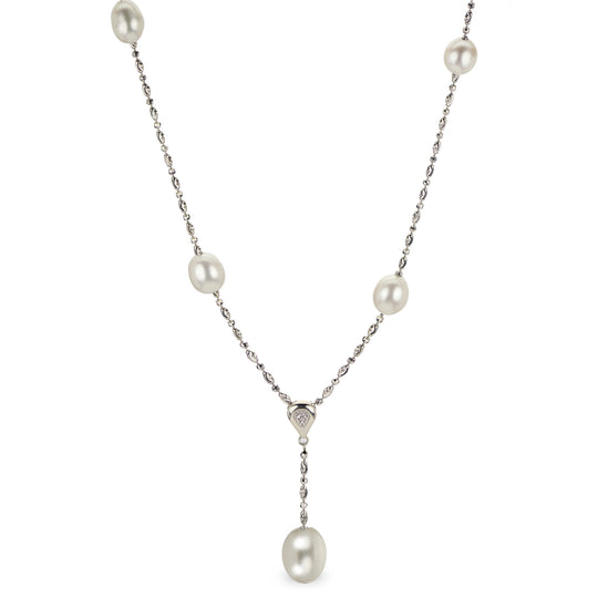 Sterling Silver Freshwater Pearl Necklace