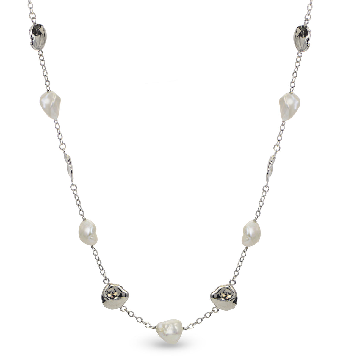 Sterling Silver Freshwater Pearl Necklace