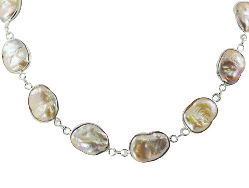 Sterling Silver Freshwater Pearl Necklace