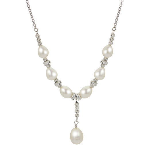 Sterling Silver Freshwater Necklace