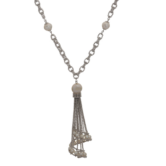 Sterling Silver Freshwater Necklace