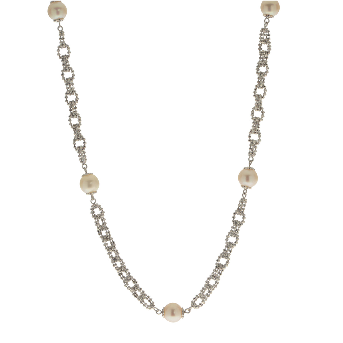 Sterling Silver Freshwater Pearl Necklace