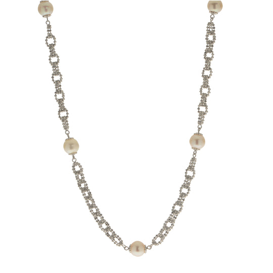 Sterling Silver Freshwater Pearl Necklace