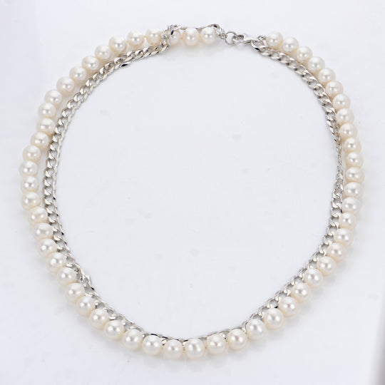 Sterling Silver Freshwater Pearl Necklace