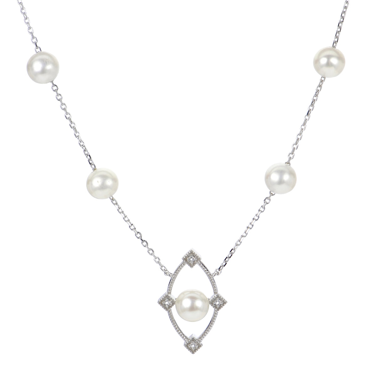 Sterling Silver Freshwater Pearl Necklace