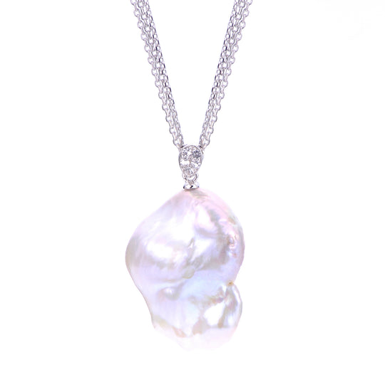 Sterling Silver Freshwater Pearl Pendant