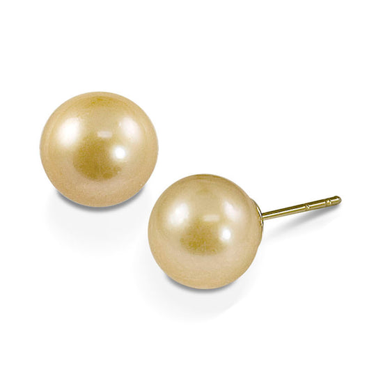14KT Yellow Gold Freshwater Pearl Earring