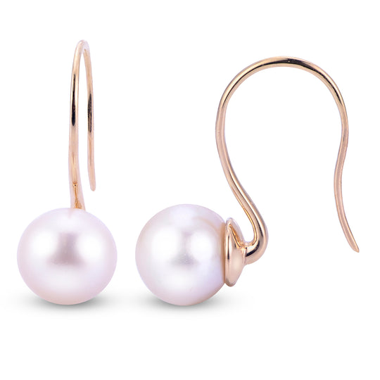 14KT Yellow Gold Freshwater Pearl Earring