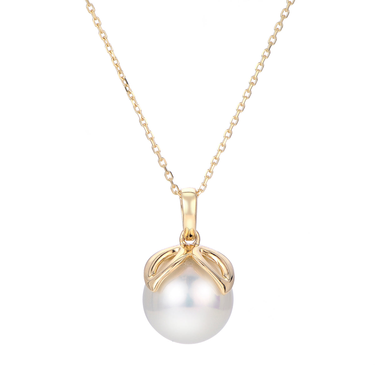 14KT Yellow Gold Freshwater Pearl Pendant